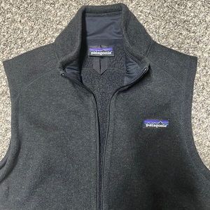 Patagonia better sweater black vest